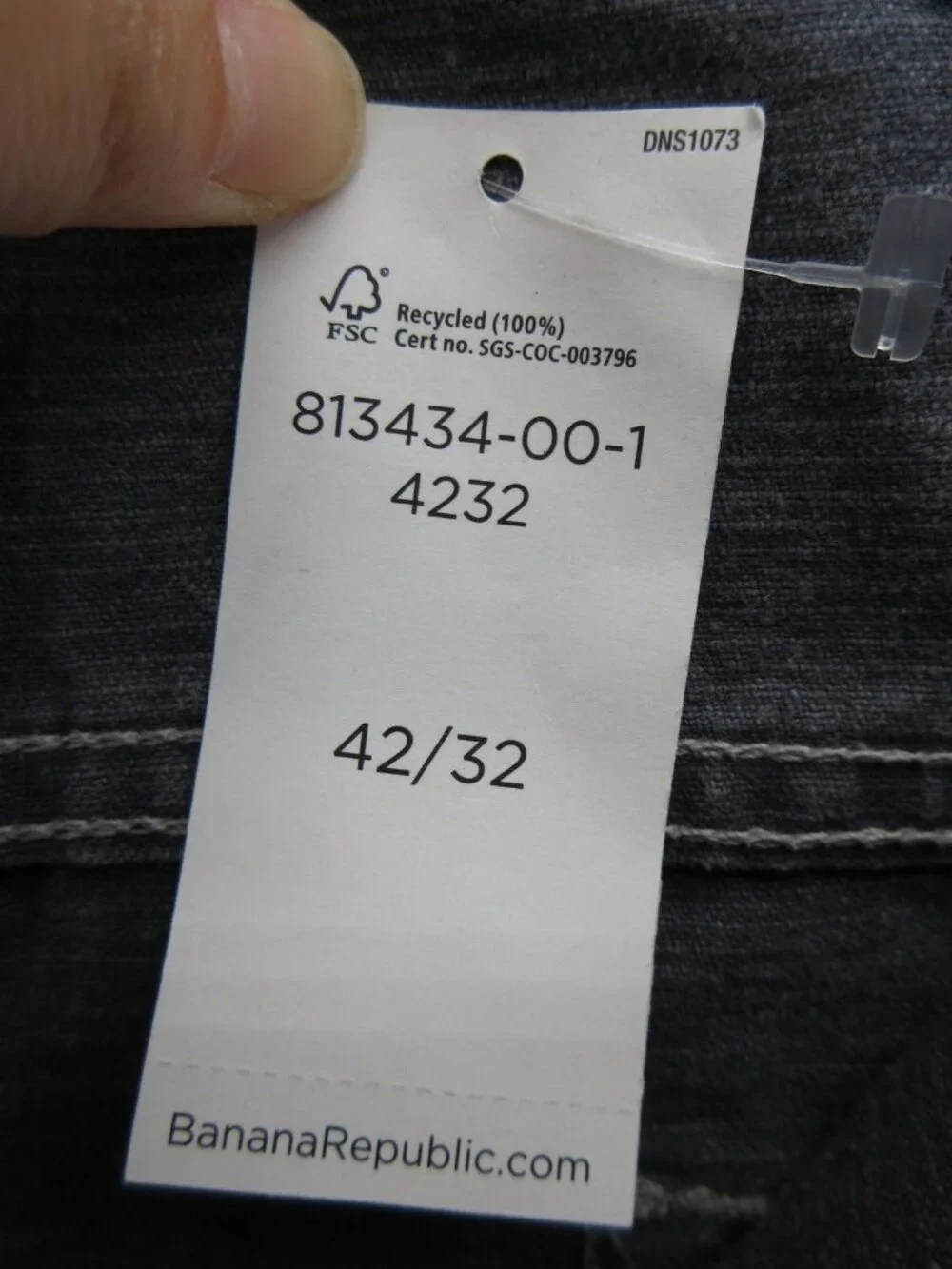 Banana Republic Jeans 42X32 Straight Loose Denim Pants Classic Y2K NEW
